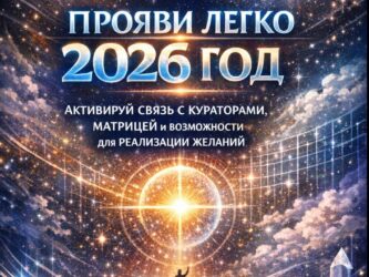 Новый курс «Прояви легко 2026 год. Активируй связь с кураторами, матрицей и возможности для реализации желаний»